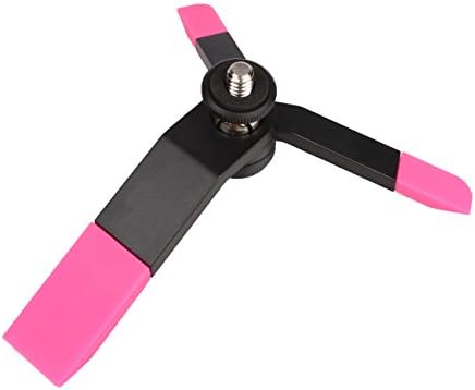 JBtek® Mini Adjustable Tripod Support Stand Camera Holder for iphone 5s 5 4s 4 3 3g Samsung Galaxy S3 Galaxy S4 S3 Nexus 7 Nokia Lumia 920 1020 Amazon Fire Phone and other Smart Phones (Pink)