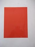Highland Transparency Film 941 8 1/2" x 11" Red For Plain Copiers Sold by the Individual Sheet