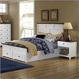 31NvPd4v ZL. SL160  King size Hillsdale Sea Coast White Storage Bed 4 Piece Bedroom Set