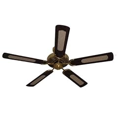 Deckenventilator Potkuri Messing seidenmatt