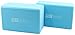 Fit Spirit Set of 2 Blue Exercise Yoga Blocks - 9
