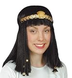 Review Pams  / Cleopatra Wig Black with Gold Band