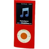 Apple iPod Nano 4G Silicone Skin Case (Red)