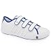 K*swiss Moulton Strap - 7 Uk - White & Blue - Leather
