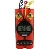 Dynamite Alarm Clock Explosion Wakeup Sound Led Lights
