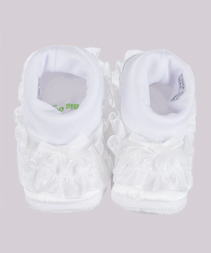 Big Oshi Frilled Sock Booties (Infant Girls Sizes 0 - 3)