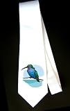 31NvnppcEAL. SL160  Party Decoration Necktie with wild, heliomaster, humming bird, life, furcifer, hummingbird, fauna, birds, bird, angel