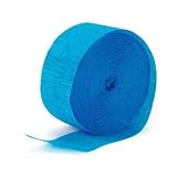 Aqua Blue Crepe Streamer - 81
