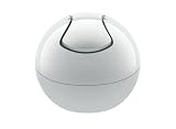 Produkt-Bild: Spirella 10.15138 Bowl-Uni wei&szlig; Abfalleimer