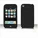 Black Silicone Skin Case For Apple iPhone