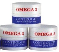 Control-It! 3 Jar ~ 21 Day Fingernail Biting Treatment OMEGA3 Extra Strength