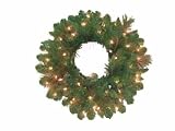 Twelve 25 Import-s 95961-1 Prelit Mixed Pine Wreath 30 (Pack of 2)