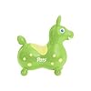 Inflatable 'Rody Horse' Children's Ride-On Rocking Horse: Color is Lime Green