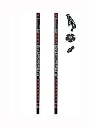 Scott PRO TAPER carbon ski poles 44 inches - RED