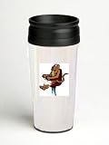 16 oz. Double Wall Insulated Tumbler with grooming dog - Paper Insert