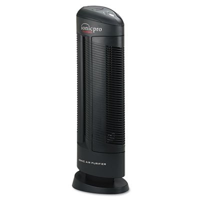 Ionic Pro Turbo ionic air purifier w/germicidal chamber/oxygen filter, 500 sq. ft. rm. cap