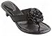 Lindsay Phillips "Lilly" Black Kitten Heel SwitchFlops Sandal