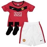 Manchester United Home Kit 2009/10 - Infants - 18/24 Months