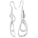 Sterling Silver Dangle Earrings with an Artistic title=