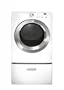 Affinity Series 27" Gas Dryer with 7.0 cu. ft. Capacity 7 Drying Cycles Auto/Timed Dry Cyles 12 Options Moisture Sensor Express-Select Controls and NSF Certified Classic White