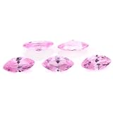 Marquise cut 2*4mm 25pcs Pink Cubic Zirconia Loose CZ Stone Lot