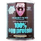 Healthy N Fit Bodybuilder - 100% Egg Protein - Strawberry, 2 lb powder