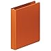 Wilson Jones Ultra Duty D-Ring Binder with Extra Durable Hinge, 1-Inch, Dark Orange (W876-14-159)