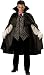 Midnight Vampire Men's Costume Adult Halloween Outfit - Size M, Chest 38-40 & Waist 32-34