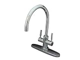 Kitchen Faucet Single Hole by Elements of Design - ES8771DLLS in Chrome