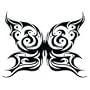 Butterfly 1 Temporary Tattoo 2.5x3.5