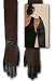 20-Button Opera Length Slip-on Gloves with pointed hem reaching to the shoulder.
