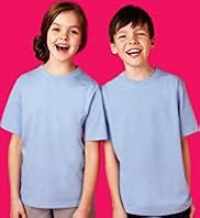 2 Pack Unisex Outstanding Value Crew Neck T-Shirts with Stay New™
