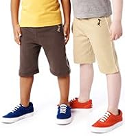 2 Pack Pure Cotton Drawstring Shorts with Stay New™