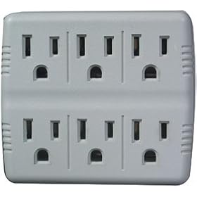 PPP 16110t 6-Outlet Tap with Surge Protector