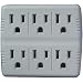 PPP 16110t 6-Outlet Tap with Surge Protector