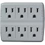 PPP 16110t 6-Outlet Tap with Surge Protector