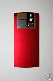 Blackberry 8100 Pearl Ruby Red Back Cover Door