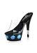 Women's 6 Inch Stiletto Heel Platform Slide With Incho Inch Lights