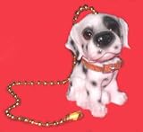 DALMATIAN dog dalmation Ceiling FAN PULL home decor NEW