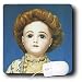 Florene Vintage - 1880 Bisque Doll - Mouse Pads