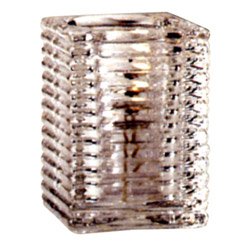Kelly Clear Cube Lamp (06-0879) Category: Foodservice Candles and Canned Heat by Candle Lamp Company