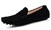 HAPPYSHOP(TM) Men's Suede Leather Moccasin Loafers Driving Shoe Comfort Slip-on Loafer Flats FREESHIPPING