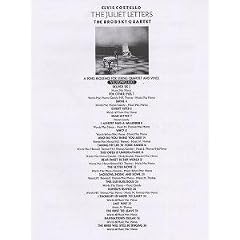 Elvis Costello: The Juliet Letters (String Parts)
