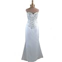 Formal Evening Gown. Strapless 2pc Dress for Prom, Party, Wedding by Sean Collection (260)