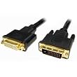 Cables Unlimited PCM-2286-10 DVI D Dual Link Extension Cable (10 Feet, Black)