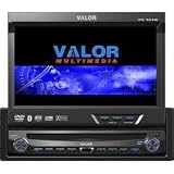 Valor Multimedia 7 LCD Touch Screen In-Dash Receiver With Built-In Bluetooth