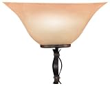 Honsel Leuchten 39211 Honsel Wandleuchte rostfarbig antik Glas champ