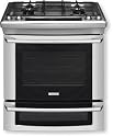 Electrolux : EW30DS65GS 30in Slide-in Dual Fuel Range, 4 Sealed Burners, Convection - Stainless Stee