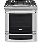 Electrolux : EW30DS65GS 30in Slide-in Dual Fuel Range, 4 Sealed Burners, Convection - Stainless Stee