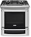 Electrolux : EW30DS65GS 30 Slide-in Dual Fuel Range, 4 Sealed Burners, Convection - Stainless Stee